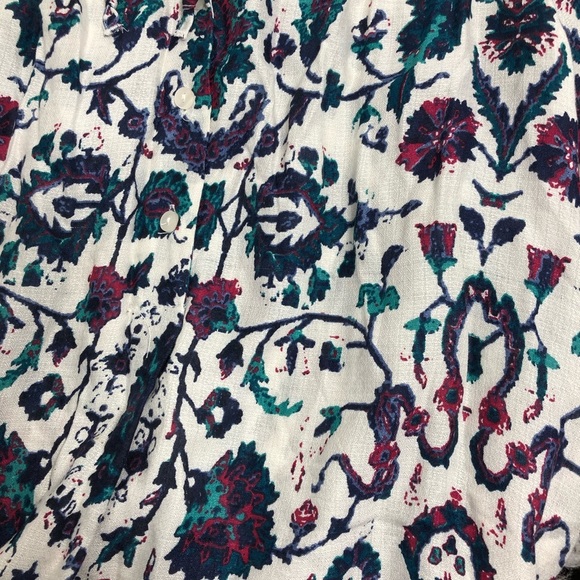 Lucky Brand Floral | Abstract Print Blouse - Picture 4 of 5